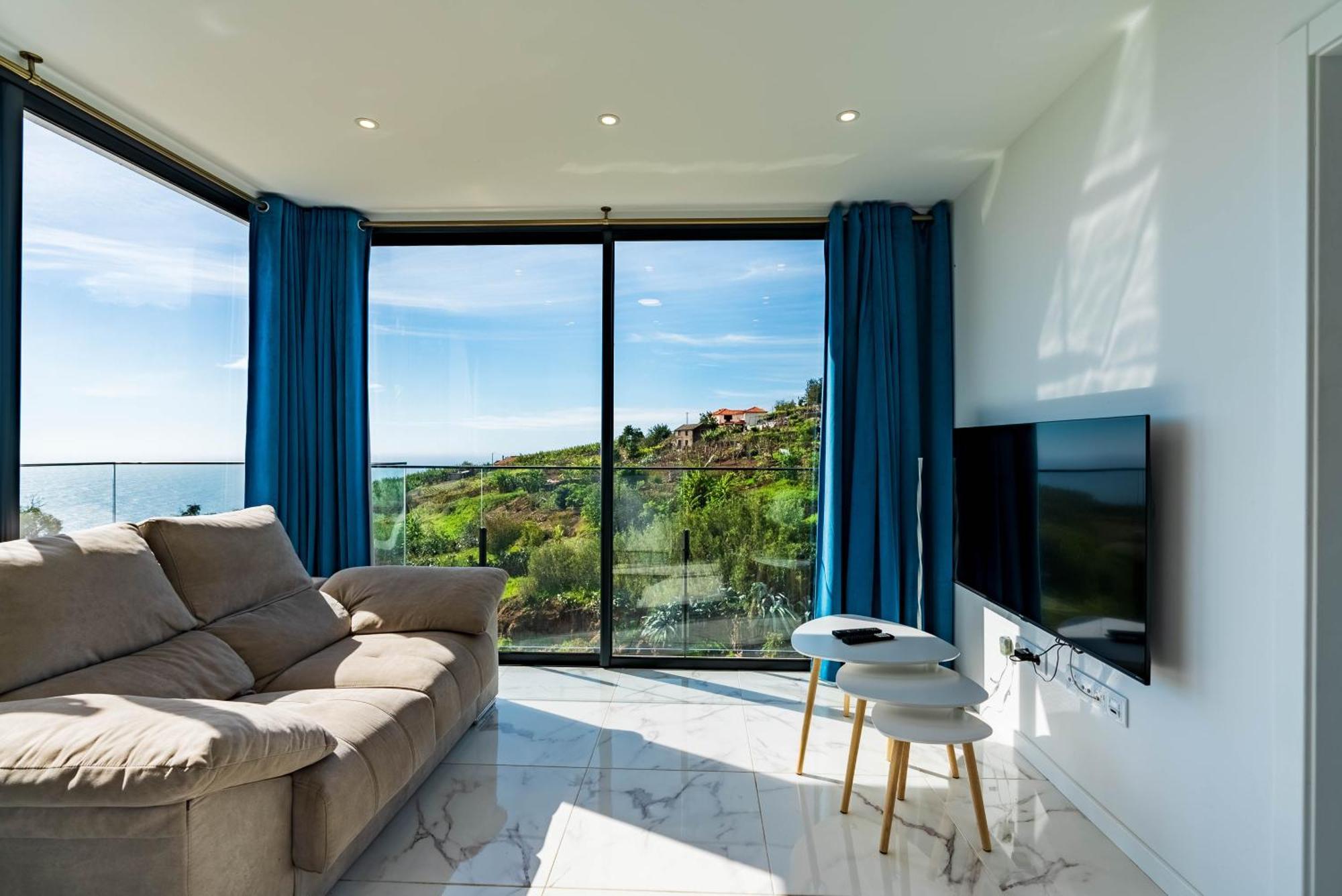 Casa Branca, Beautiful Sea View Appartement Estreito Da Calheta Buitenkant foto
